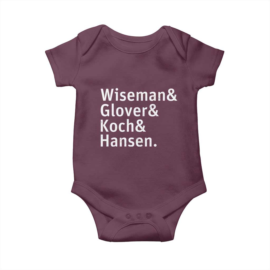 Lunar Orbit Crew 2026 Mission Names Baby Onesie Astronaut Supporters Space Exploration Enthusiasts TS02 Maroon Print Your Wear