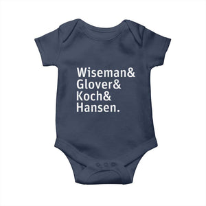 Lunar Orbit Crew 2026 Mission Names Baby Onesie Astronaut Supporters Space Exploration Enthusiasts TS02 Navy Print Your Wear
