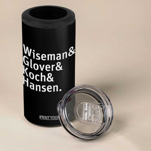 Lunar Orbit Crew 2026 Mission Names 4 in 1 Can Cooler Tumbler Astronaut Supporters Space Exploration Enthusiasts TS02 Print Your Wear