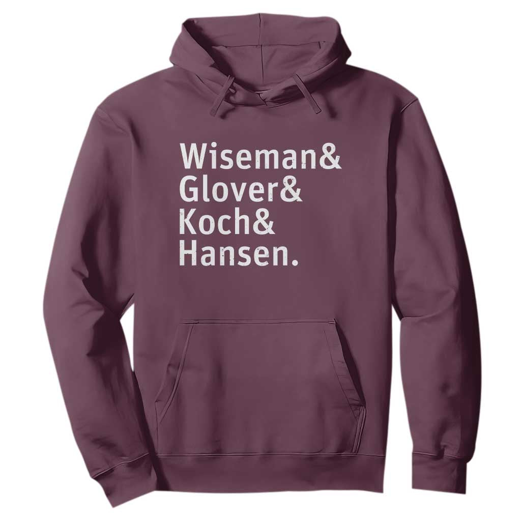 Lunar Orbit Crew 2026 Mission Names Hoodie Astronaut Supporters Space Exploration Enthusiasts TS02 Maroon Print Your Wear