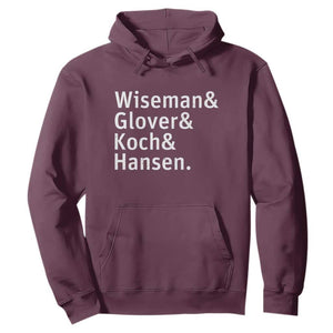 Lunar Orbit Crew 2026 Mission Names Hoodie Astronaut Supporters Space Exploration Enthusiasts TS02 Maroon Print Your Wear