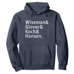 Lunar Orbit Crew 2026 Mission Names Hoodie Astronaut Supporters Space Exploration Enthusiasts TS02 Navy Print Your Wear