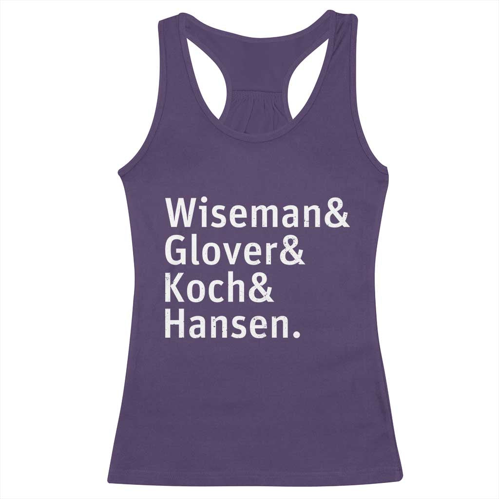 Lunar Orbit Crew 2026 Mission Names Racerback Tank Top Astronaut Supporters Space Exploration Enthusiasts TS02 Purple Print Your Wear