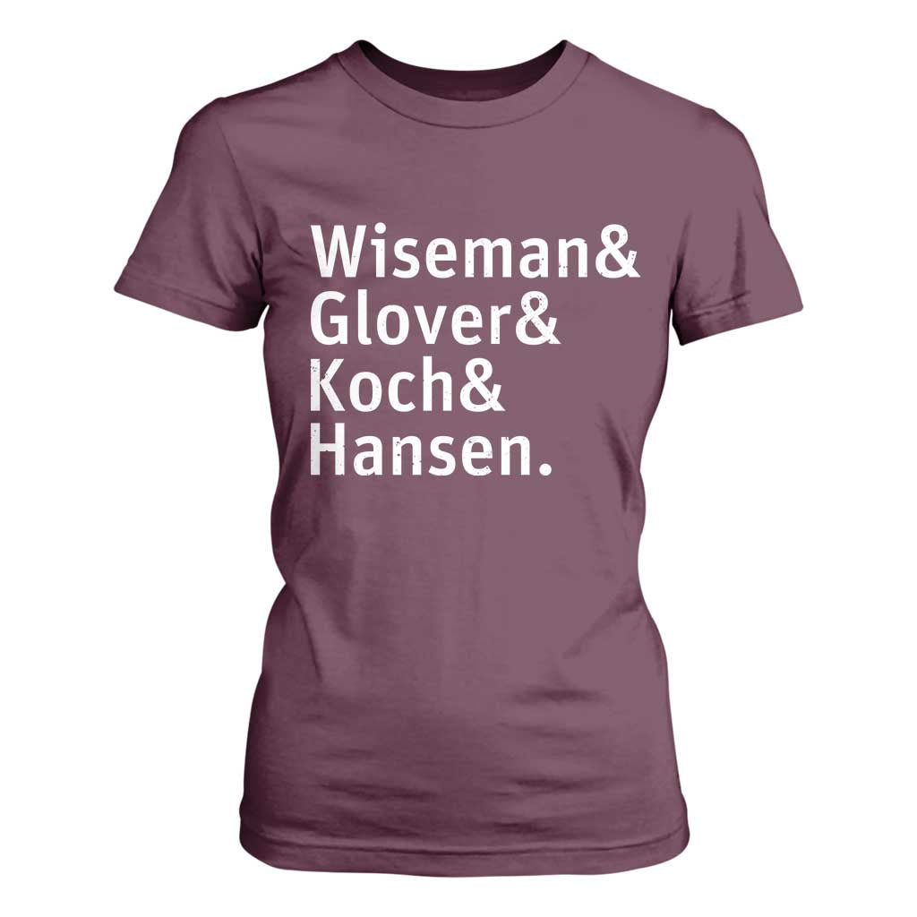 Lunar Orbit Crew 2026 Mission Names T Shirt For Women Astronaut Supporters Space Exploration Enthusiasts TS02 Maroon Print Your Wear