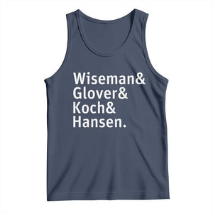 Lunar Orbit Crew 2026 Mission Names Tank Top Astronaut Supporters Space Exploration Enthusiasts TS02 Navy Print Your Wear