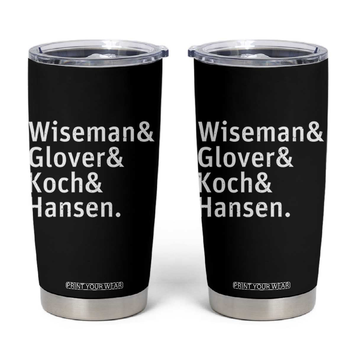 Lunar Orbit Crew 2026 Mission Names Tumbler Cup Astronaut Supporters Space Exploration Enthusiasts TS02 Black Print Your Wear