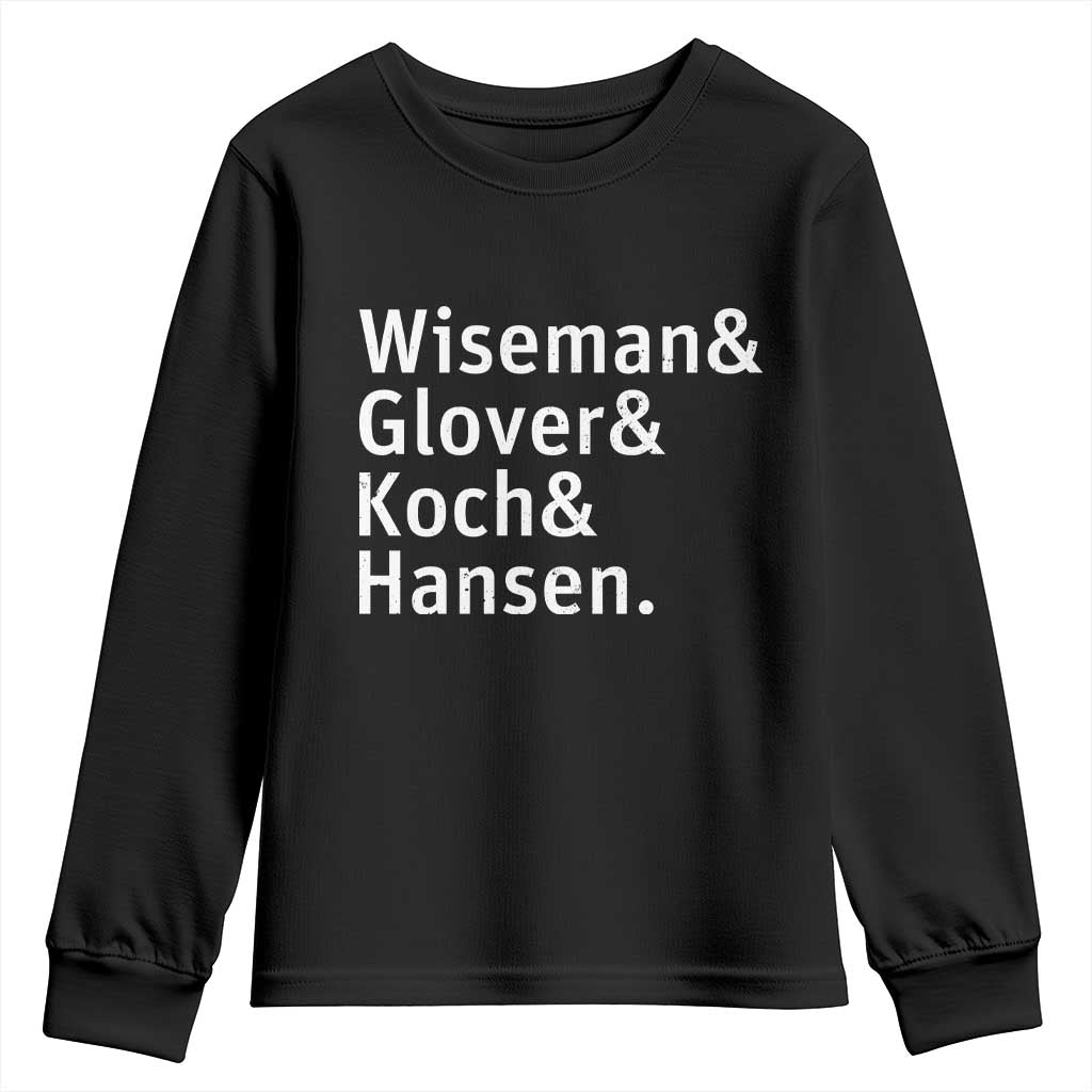 Lunar Orbit Crew 2026 Mission Names Youth Sweatshirt Astronaut Supporters Space Exploration Enthusiasts TS02 Black Print Your Wear
