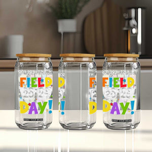 I'm Just Here for Field Day 2026 Glass Can School Colorful Sunglasses Graphic TS02 Print Your Wear