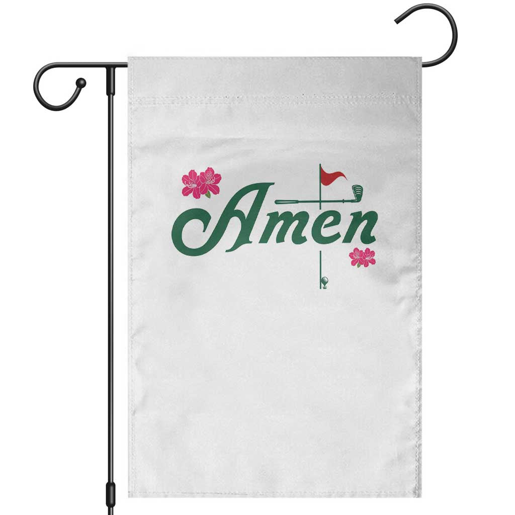 Golf Lover Amen Azalea Graphic Garden Flag Augusta Georgia Traditions Golfing Fan TS02 White Print Your Wear