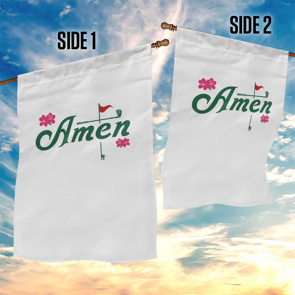 Golf Lover Amen Azalea Graphic Garden Flag Augusta Georgia Traditions Golfing Fan TS02 Print Your Wear