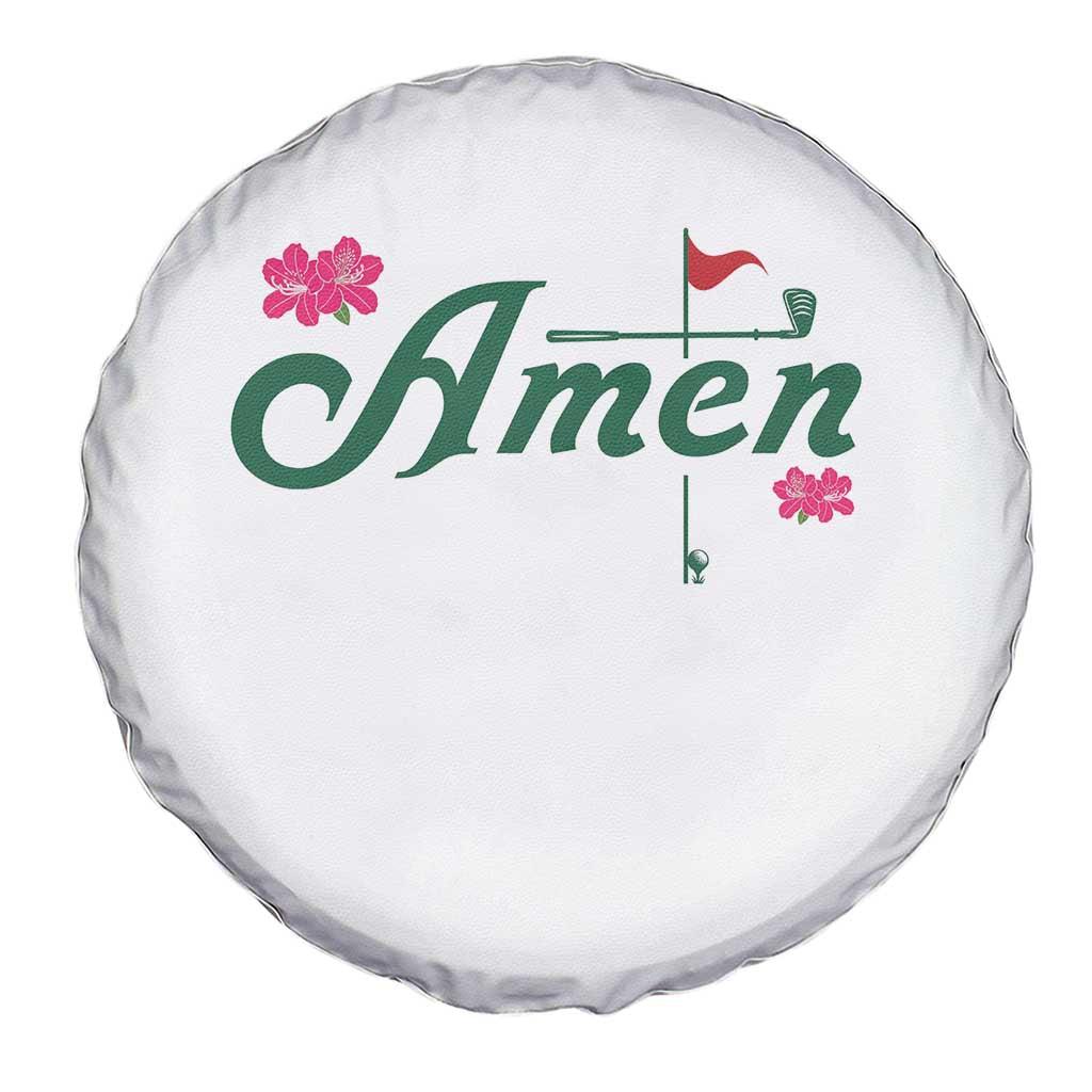 Golf Lover Amen Azalea Graphic Spare Tire Cover Augusta Georgia Traditions Golfing Fan TS02 Print Your Wear