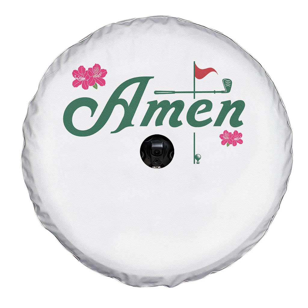 Golf Lover Amen Azalea Graphic Spare Tire Cover Augusta Georgia Traditions Golfing Fan TS02 Print Your Wear
