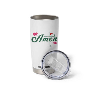 Golf Lover Amen Azalea Graphic Tumbler Cup Augusta Georgia Traditions Golfing Fan TS02 Print Your Wear