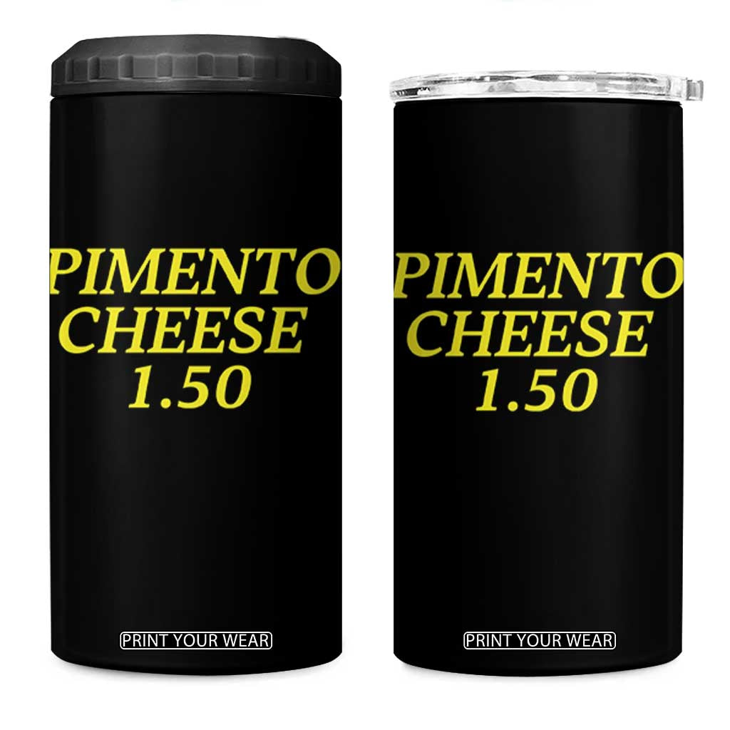 Pimento Cheese One Fifty Funny Golf Snack 4 in 1 Can Cooler Tumbler Georgia Golfing Traditions Lover Humor TS02 One Size: 16 oz Black Print Your Wear