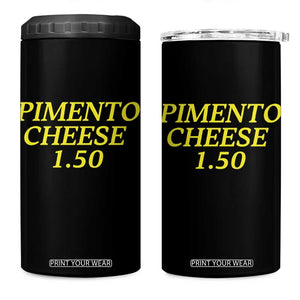 Pimento Cheese One Fifty Funny Golf Snack 4 in 1 Can Cooler Tumbler Georgia Golfing Traditions Lover Humor TS02 One Size: 16 oz Black Print Your Wear