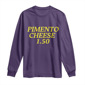 Pimento Cheese One Fifty Funny Golf Snack Long Sleeve Shirt Georgia Golfing Traditions Lover Humor TS02 Purple Print Your Wear