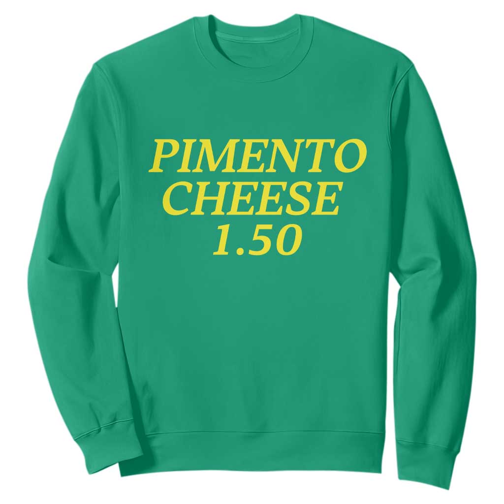 Pimento Cheese One Fifty Funny Golf Snack Sweatshirt Georgia Golfing Traditions Lover Humor TS02 Irish Green Print Your Wear