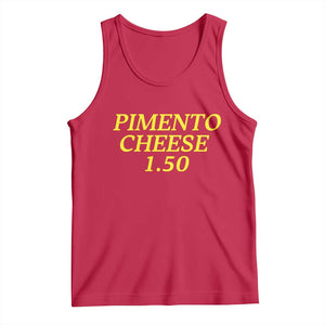 Pimento Cheese One Fifty Funny Golf Snack Tank Top Georgia Golfing Traditions Lover Humor TS02 Red Print Your Wear