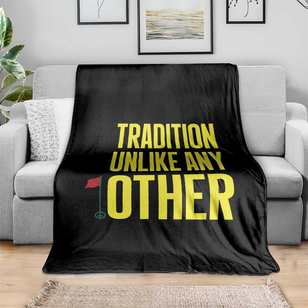 Tradition Unlike Any Other Georgia Golfing Throw Blanket for Golf Lover Augusta Sports TS02 Print Your Wear