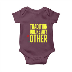 Tradition Unlike Any Other Georgia Golfing Baby Onesie for Golf Lover Augusta Sports TS02 Maroon Print Your Wear