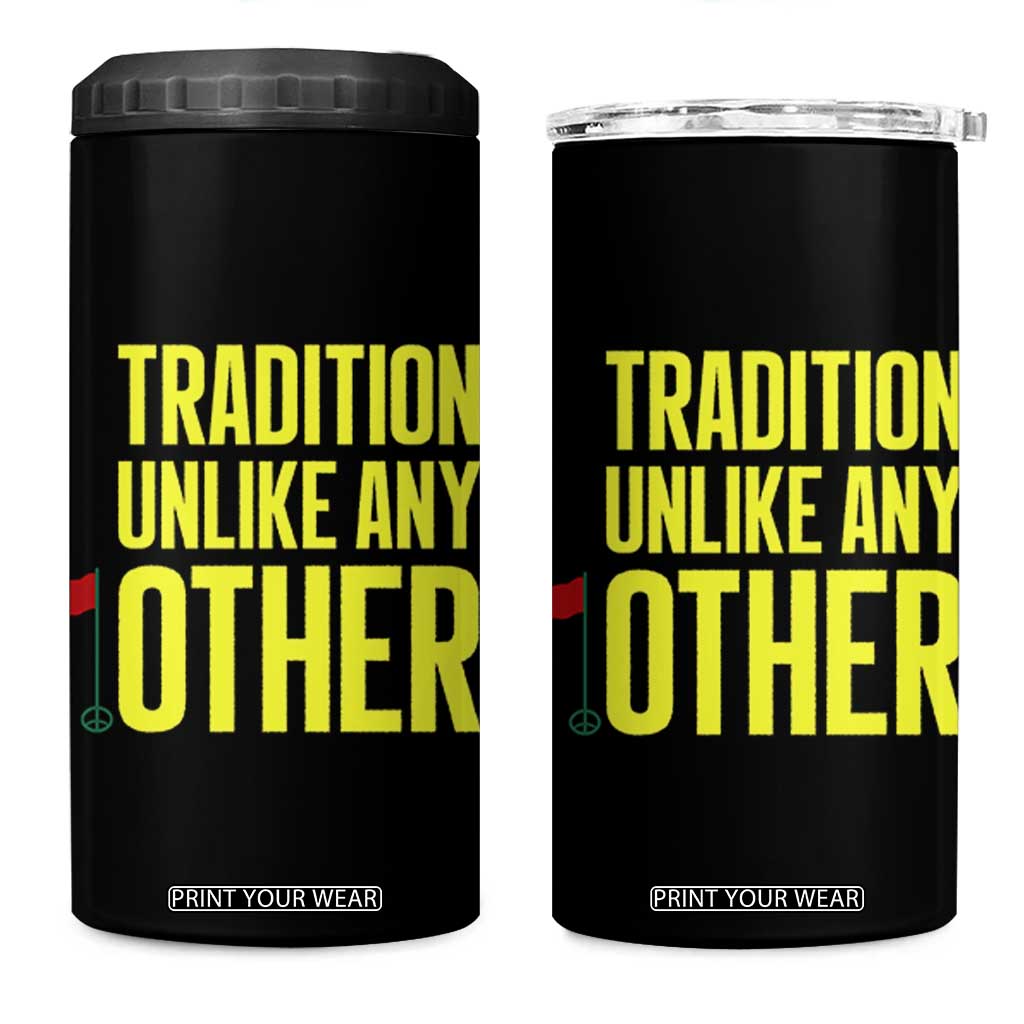Tradition Unlike Any Other Georgia Golfing 4 in 1 Can Cooler Tumbler for Golf Lover Augusta Sports TS02 One Size: 16 oz Black Print Your Wear