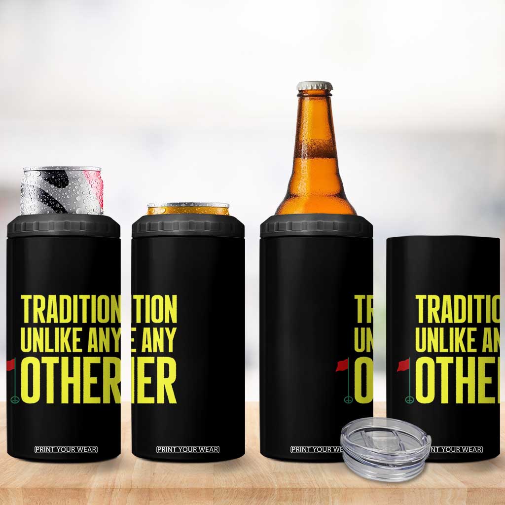 Tradition Unlike Any Other Georgia Golfing 4 in 1 Can Cooler Tumbler for Golf Lover Augusta Sports TS02 Print Your Wear