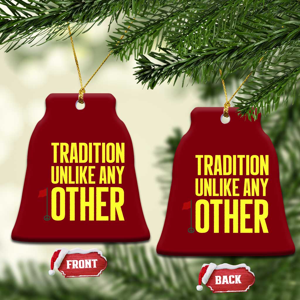 Tradition Unlike Any Other Georgia Golfing Ceramic Ornament for Golf Lover Augusta Sports TS02 Print Your Wear