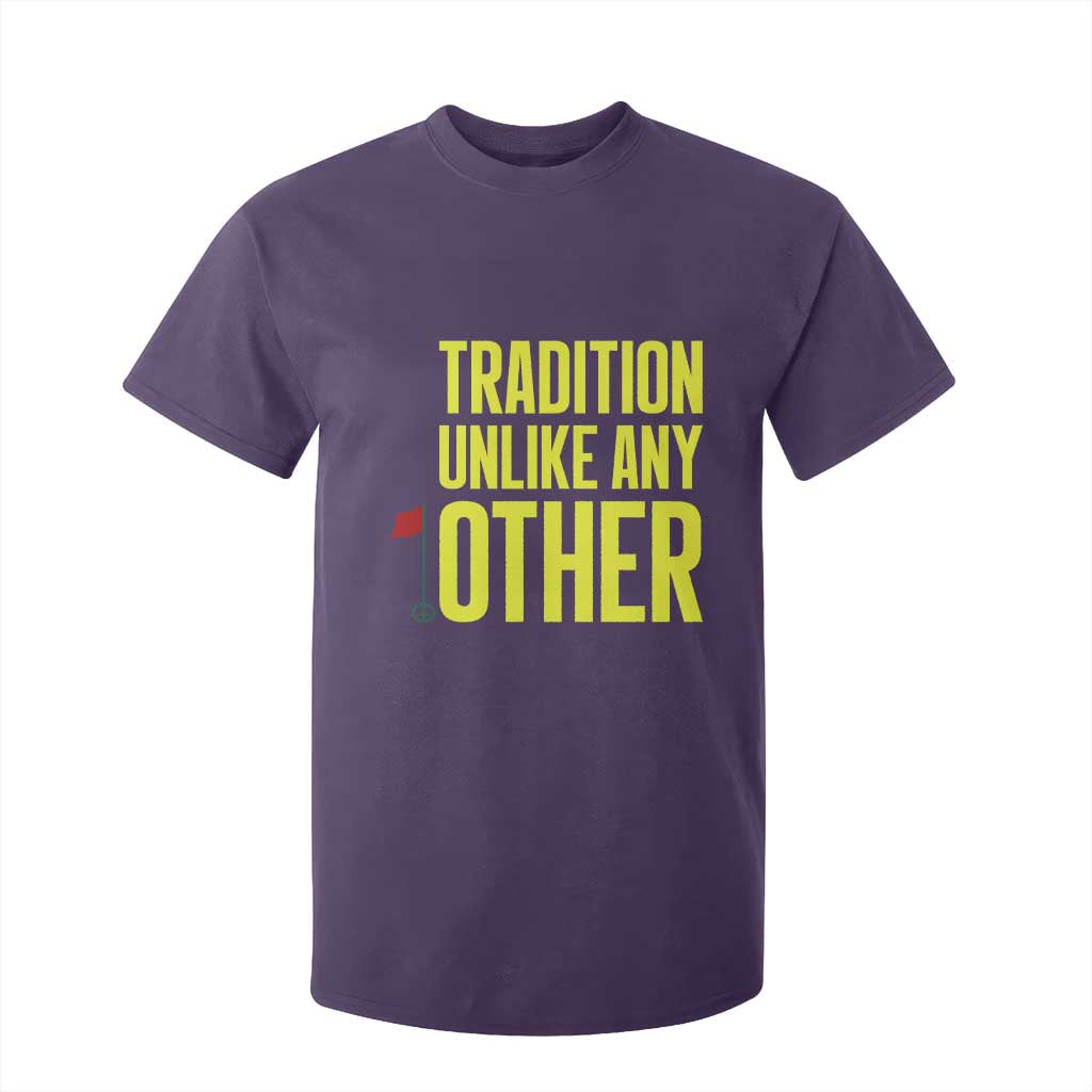 Tradition Unlike Any Other Georgia Golfing T Shirt For Kid for Golf Lover Augusta Sports TS02 Purple Print Your Wear