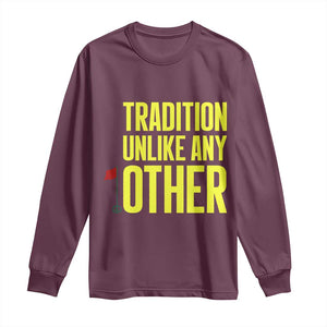 Tradition Unlike Any Other Georgia Golfing Long Sleeve Shirt for Golf Lover Augusta Sports TS02 Maroon Print Your Wear