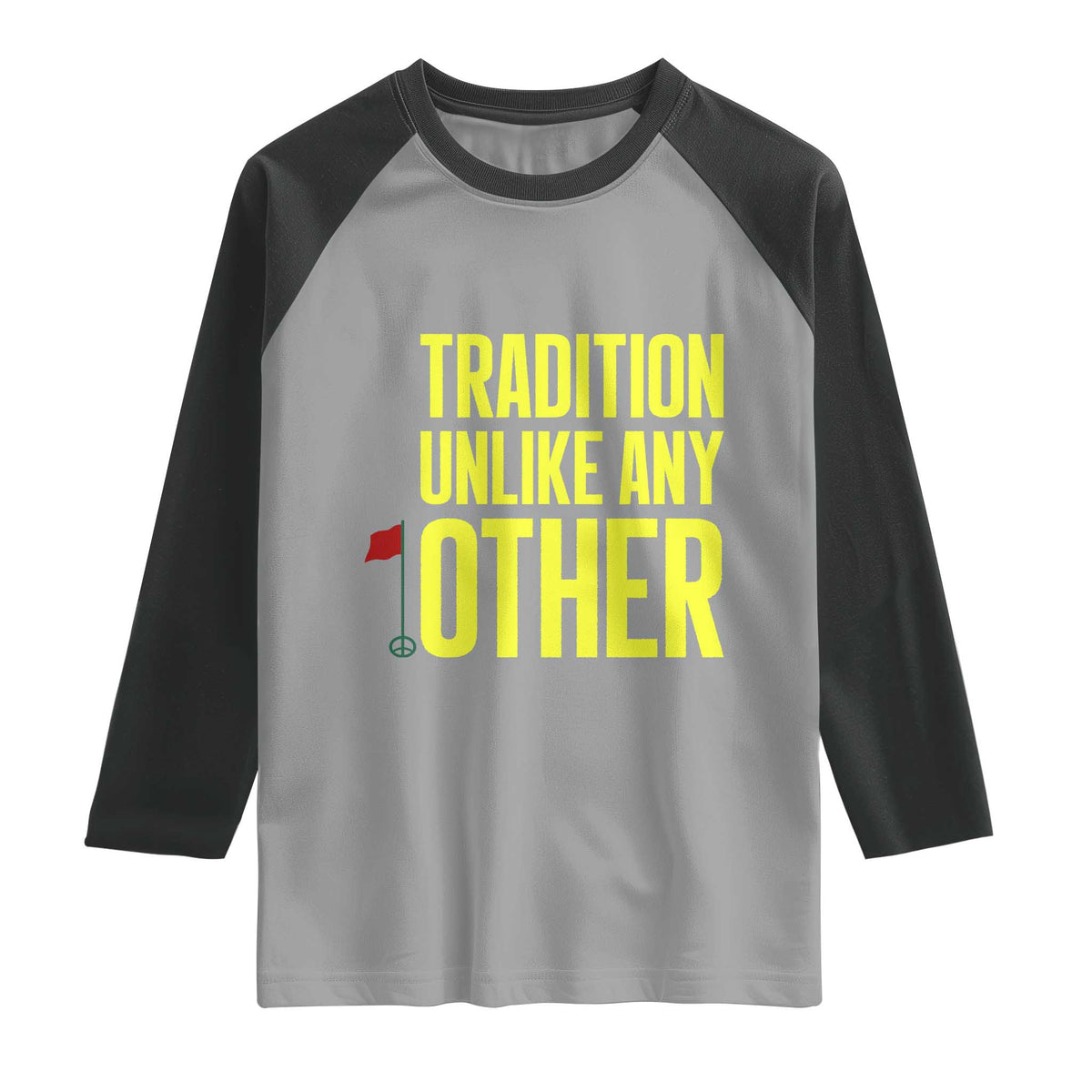 Tradition Unlike Any Other Georgia Golfing Raglan Shirt for Golf Lover Augusta Sports TS02 Sport Gray Black Print Your Wear