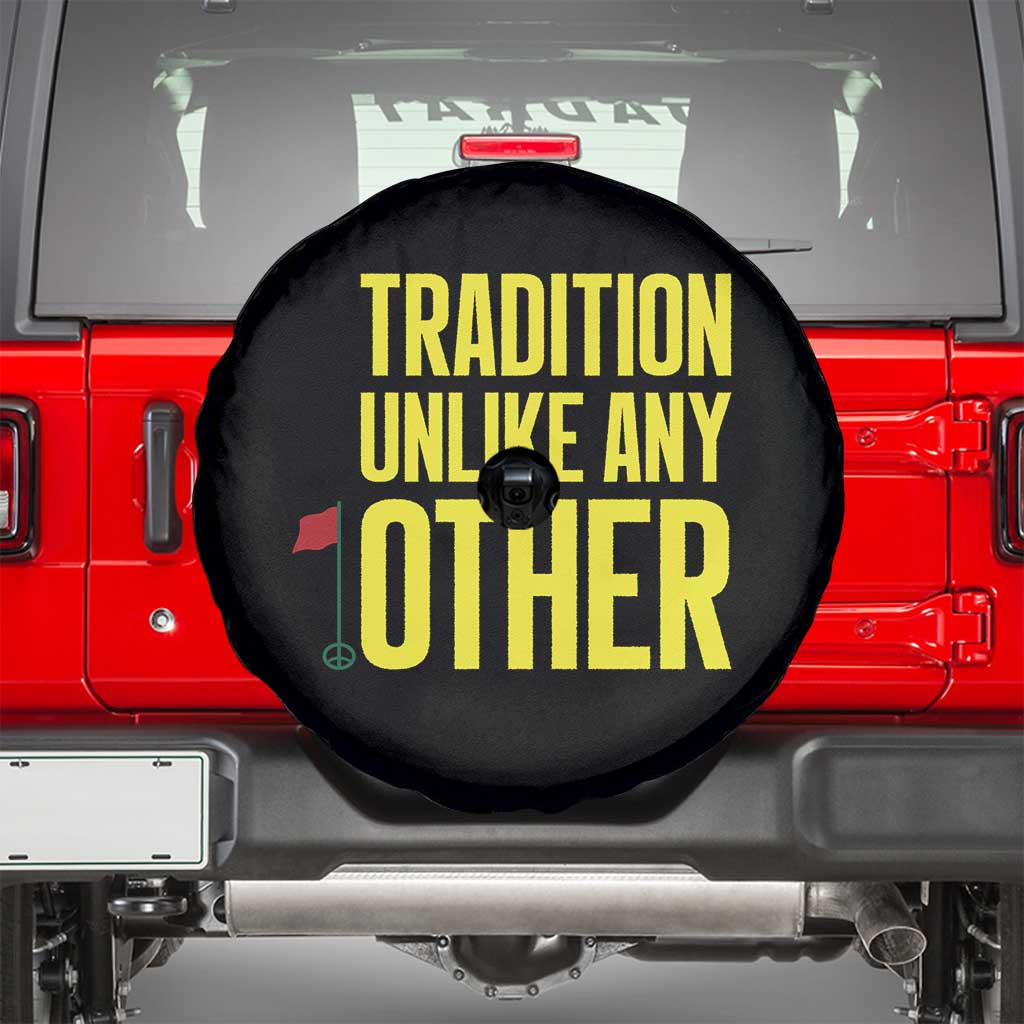 Tradition Unlike Any Other Georgia Golfing Spare Tire Cover for Golf Lover Augusta Sports TS02 Black Print Your Wear
