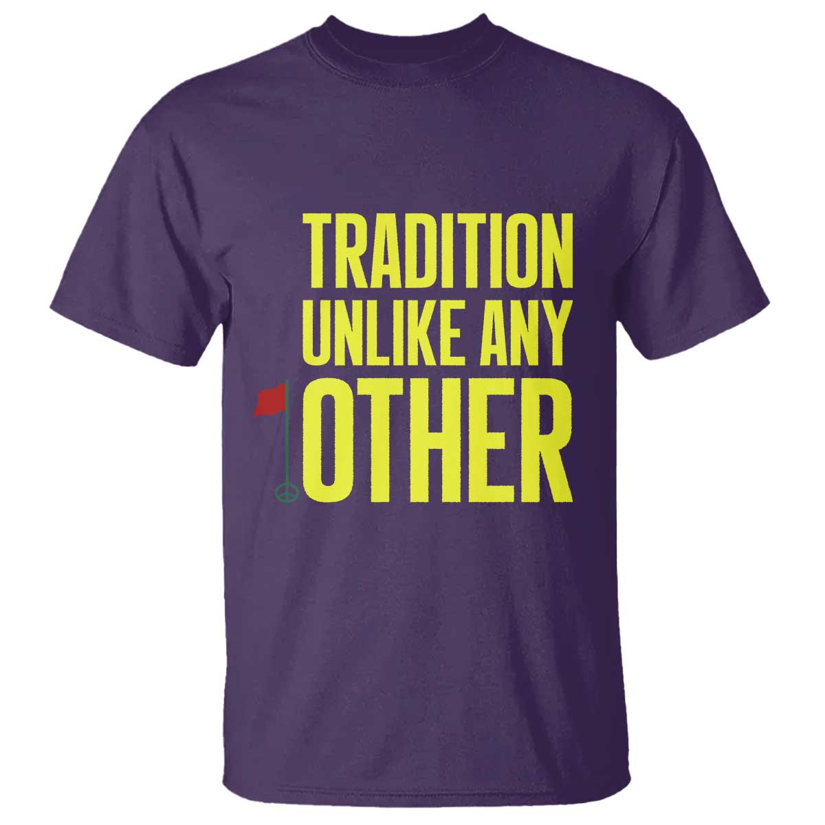 Tradition Unlike Any Other Georgia Golfing T Shirt for Golf Lover Augusta Sports TS02 Purple Print Your Wear