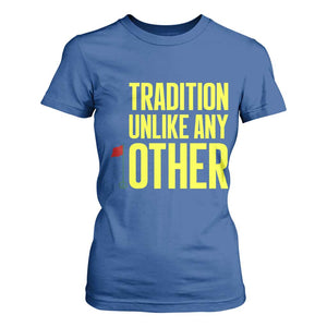 Tradition Unlike Any Other Georgia Golfing T Shirt For Women for Golf Lover Augusta Sports TS02 Royal Blue Print Your Wear