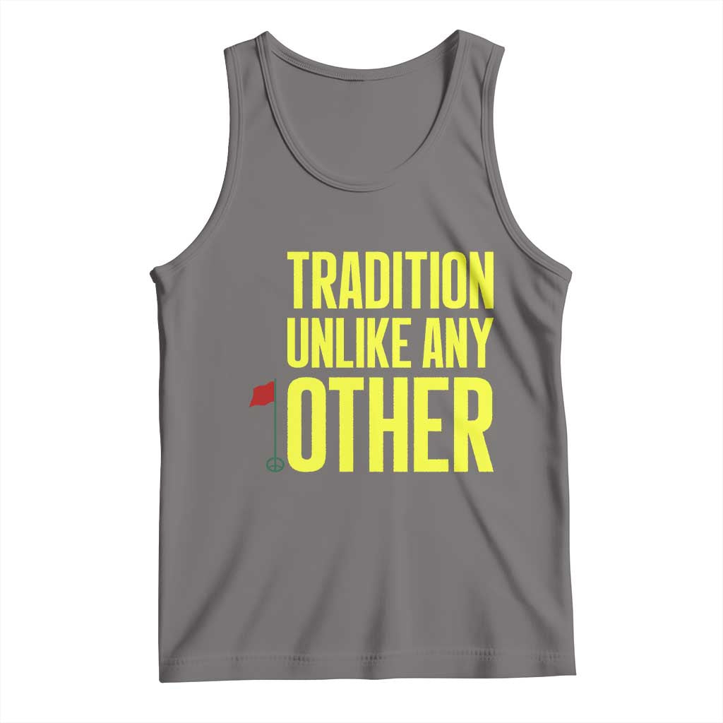 Tradition Unlike Any Other Georgia Golfing Tank Top for Golf Lover Augusta Sports TS02 Deep Heather Print Your Wear