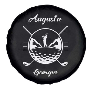Augusta Georgia Golfing Lover Spare Tire Cover Southern Sports Traditions Retro Varsity Golf Fan TS02 Print Your Wear