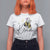 Floral Bee Be Kind Aesthetic Cottagecore T Shirt For Women TS02 White Printyourwear