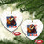 Funny American Eagle Eating Hot Dog Ceramic Ornament 4th Of July Party Patriotic USA Flag TS02 Print Your Wear