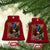Patriotic Armed Eagle with Camo Flag Ceramic Ornament Military Patriotic USA Defense TS02 Print Your Wear