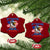 My Pronouns Are USA Ceramic Ornament Bold Patriotic Eagle with American Flag Bandana Mullet TS02 Print Your Wear