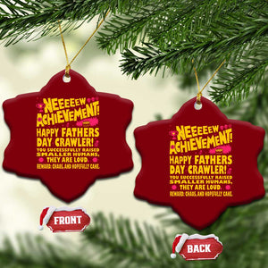 New Achievement Happy Fathers Day Crawler Ceramic Ornament Funny Gamer Dad LitRPG Gaming Milestone