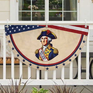 George Washington History Graphic Patriotic Fan Flag Liberty Looks Good On Me 4th of July Founding Father Humor