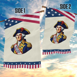 George Washington History Graphic Patriotic Garden Flag Liberty Looks Good On Me 4th of July Founding Father Humor