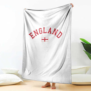 Vintage England Flag Pride Throw Blanket Patriotic St Georges Cross Heritage
