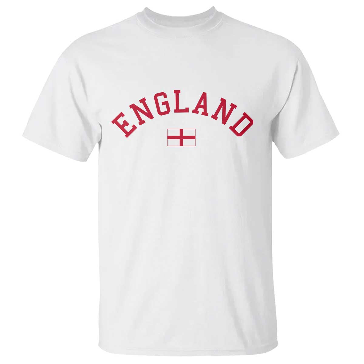 Vintage England Flag Pride T Shirt Patriotic St Georges Cross Heritage