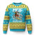 Xmas in Hawaii Ugly Christmas Sweater Mele Kalikimaka Hawaiian Tropical Surfing Santa TS02 Hawaii Print Your Wear