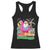 Christmas in Hawaii Racerback Tank Top Mele Kalikimaka Hawaiian Tropical Beach Santa TS02 Black Print Your Wear