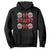 Christmas Trump Coquette Bow Hoodie I'll Be Home For Christmas 2024 Red Bow Snow Ball TS02 Black Print Your Wear