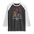 Trump Vance 2024 Raglan Shirt The Outlaw and The Hillbilly Take America Back Retro American Flag TS02 Black White Print Your Wear