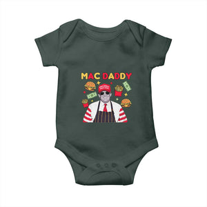 Funny Donald Trump 2024 Baby Onesie Mac Daddy America Fast Food TS02 Print Your Wear