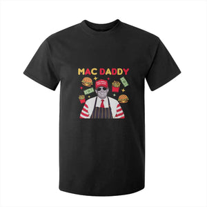 Funny Donald Trump 2024 T Shirt For Kid Mac Daddy America Fast Food TS02 Black Print Your Wear